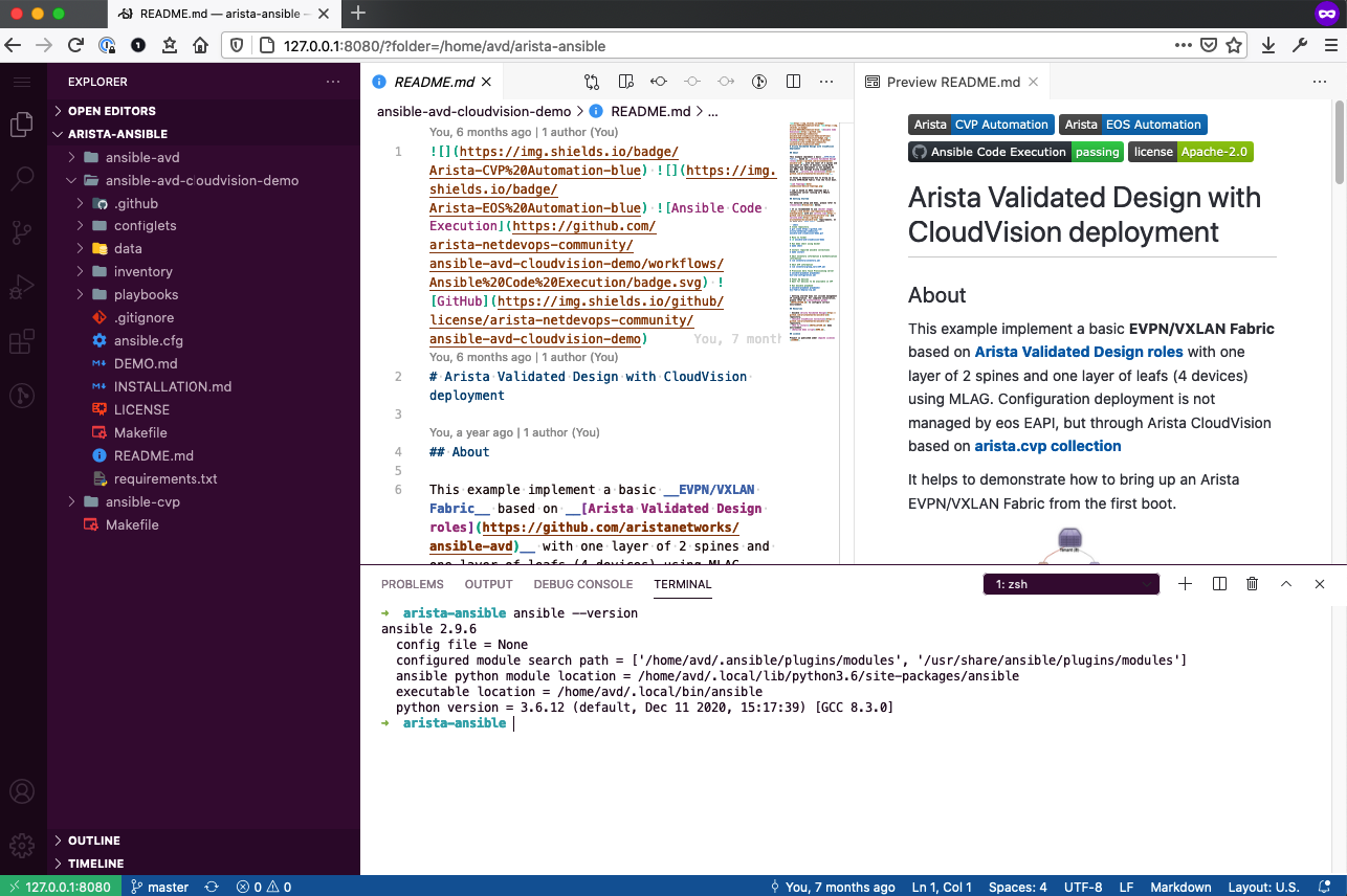 VSCode demo Overview