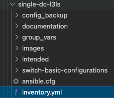 Figure: Ansible Inventory Folder Structure